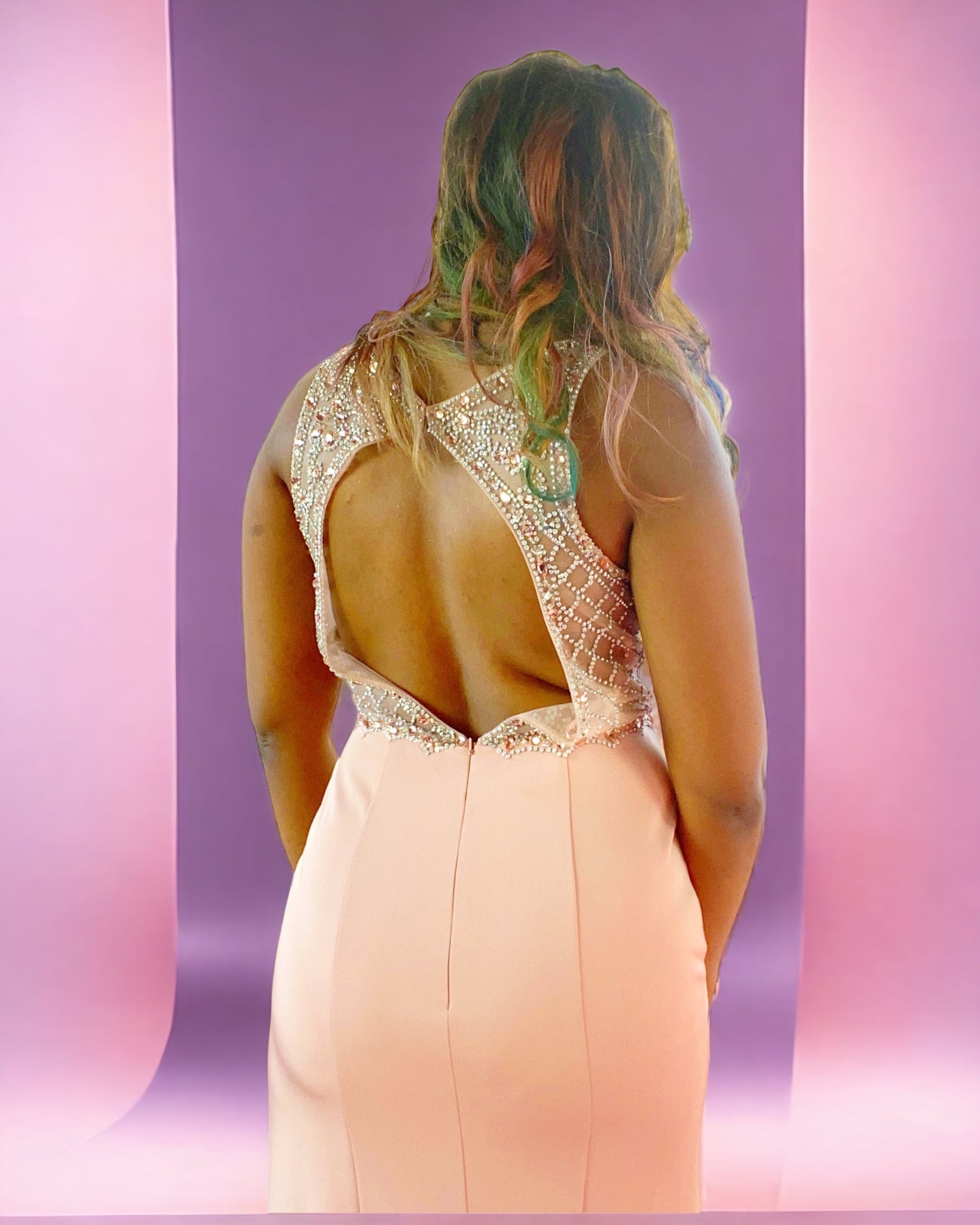 Pink Evening Gown
